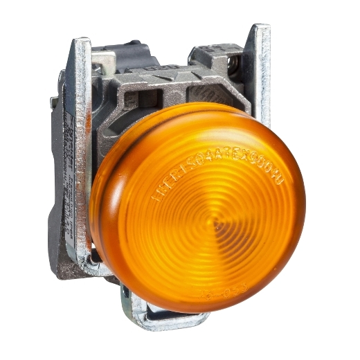 چراغ سیگنال فلزی نارنجی اشنایدر مدل XB4BV65